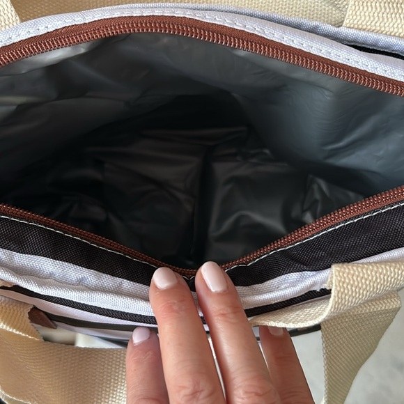 New with Tags, 6 bottle insulated Cooler Tote - Picture 5 of 10